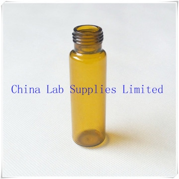 good quality 20ml lab hplc vials for autosampler amber screw thread vials VA205