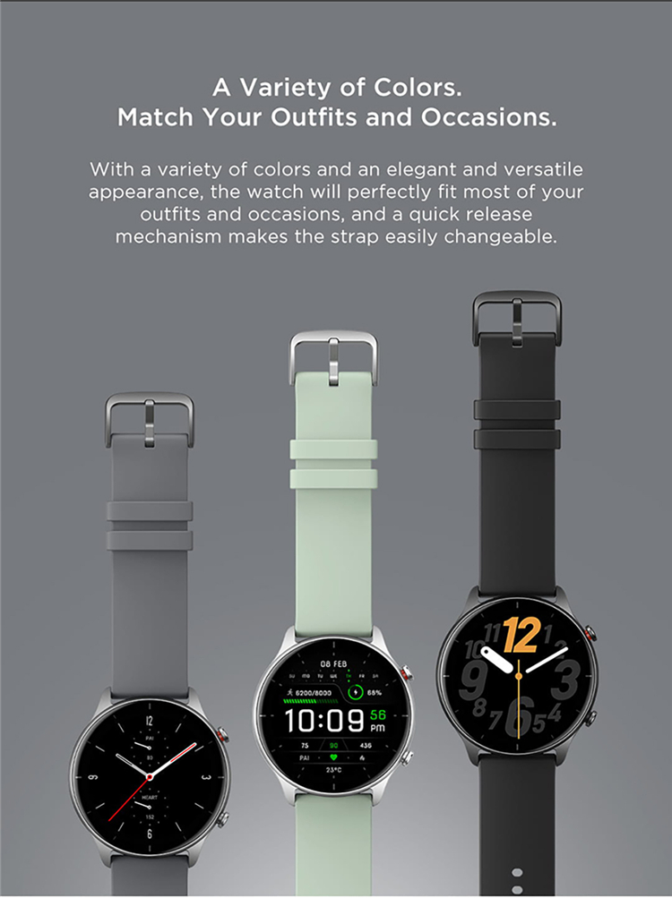 Montre intelligente Amazfit Gtr 2e Amazfit Gtr 2e Smartwatch