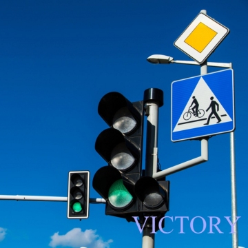 Red Yellow Green Road Safety Semaphore Traffic Light