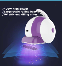 Anti-Dust Mites UV Vacuum Cleaner To Remove Mites Bed Bugs and Allergens