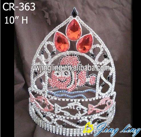 New fashion animal fish special custom pageant crowns