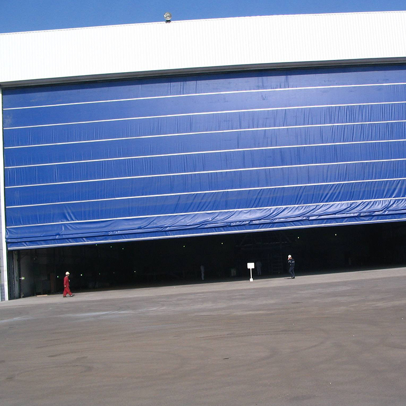 PVC High speed Flexible lift gate stacking door