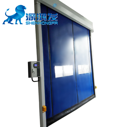 Sefl-repairing PVC high speed roller door