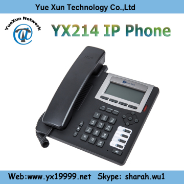 2 Lines VoIP Phone Wireless IP Phone Enterprise HD Wireless SIP Phone YX214