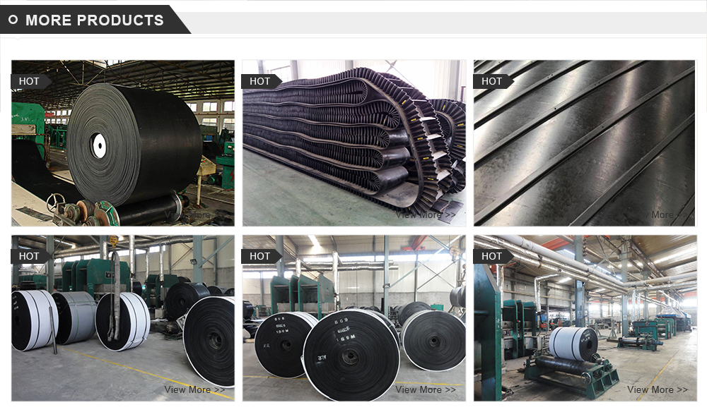 China Custom Wear Resistant Conveyor Belt Heat Resistant Rubber Conveyor Belt