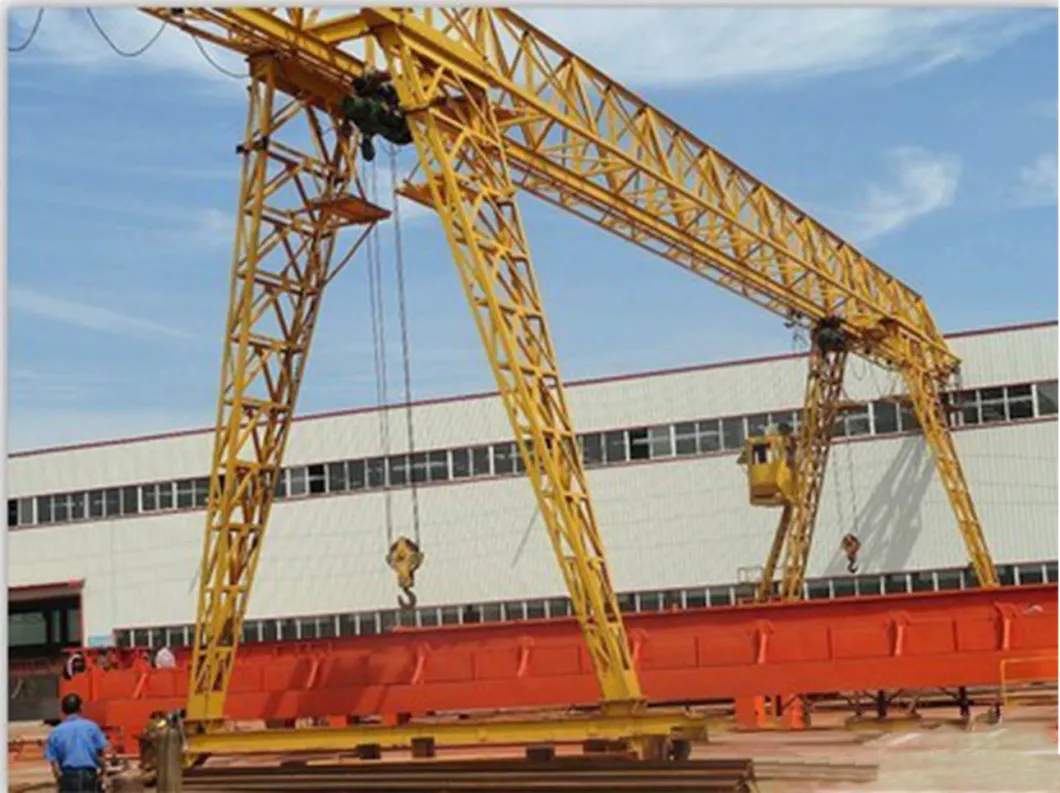 Truss Single Girder Gantry Crane 75ton Big Capacity