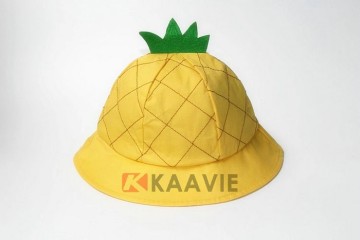 fruit shaped pinapple beans apple funny bucket hat
