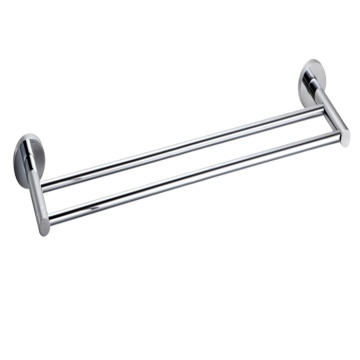 Zinc Alloy Wall Mounted Double Towel Bar Rack