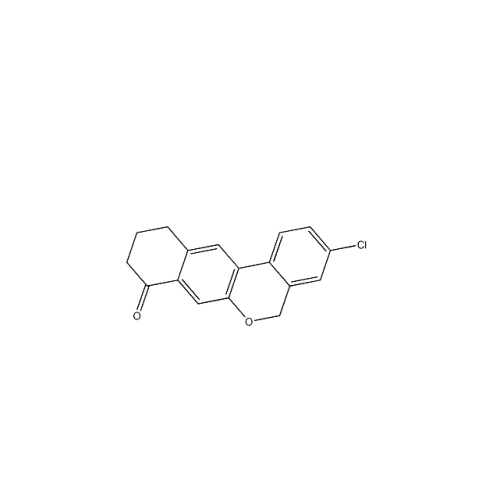 3-Cloro-10,11-diidro-5H, 9H-6-oxa-benzo [a] antracen-8-one Per Velpatasvir 1378388-20-5