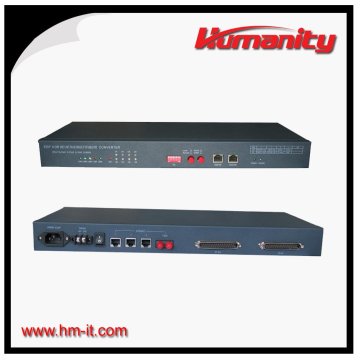 Ethernet over E1 converter with fiber Ethernet