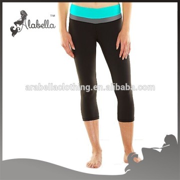 Sport wear yoga capri pants capri suits