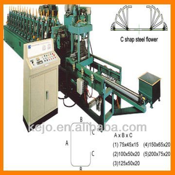 C&Z purlin hydraulic roll forming machine