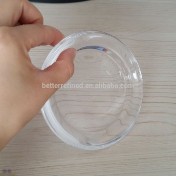 round glass coasters clear 11cm