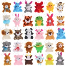 Wholesale Kids' Mini Plush Wild Forest Animal Keychains