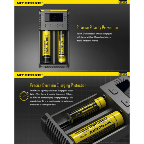 2017 Portable Nitecore I2 Charger