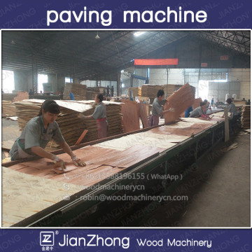 Plywood forming machine/ plywood assemble machine/ plywood paving machine