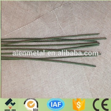 Paper covered stem wire/flower stem wire
