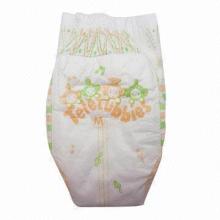 Disposable Baby Diaper, 75mm High Super Elastic Wrap Around Waistband