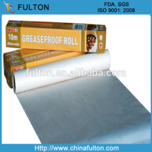SGS food grade greaseproof paper sheets/greaseproof food paper for burger/meat wrapping/greaseproof wrapping paper