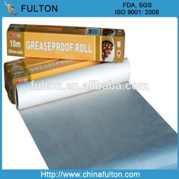SGS food grade greaseproof paper sheets/greaseproof food paper for burger/meat wrapping/greaseproof wrapping paper