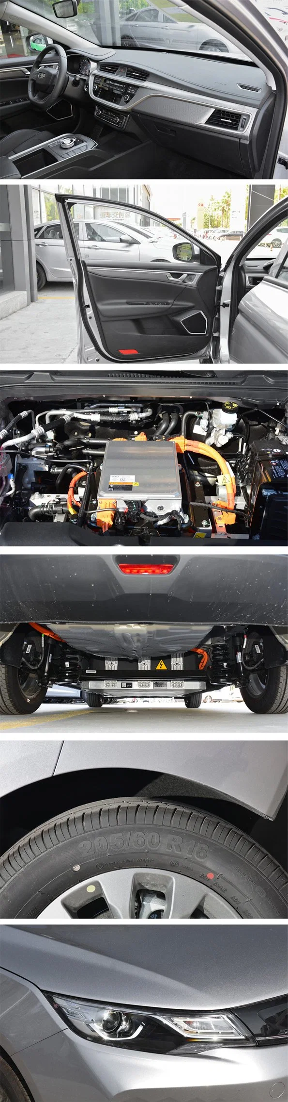 Ridever Geely EV500 2021 400km 500km Range Sedan 62kwh 52kwh Battery New Energy Vehicle 0km Electric Used Car