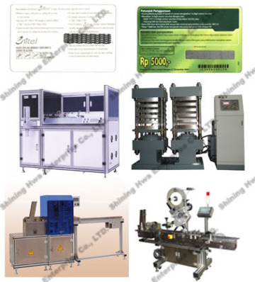 Scratch card Production Machines