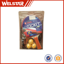 Wholesale Good Quality Custom Table Tennis Racket Pingpong Rackets with Post&Net