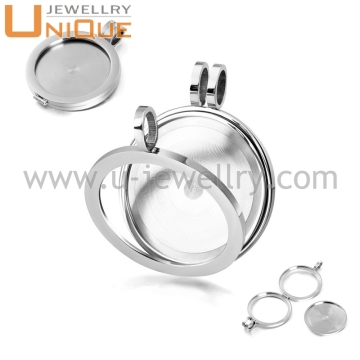 Stainless steel coin bezel base metal bezel