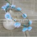 Fashion artificial flower wedding hair wreath