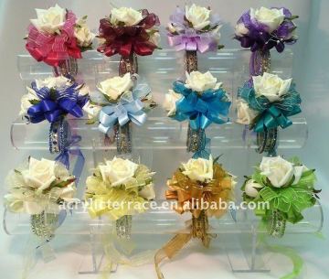 3 tier acrylic corsages display