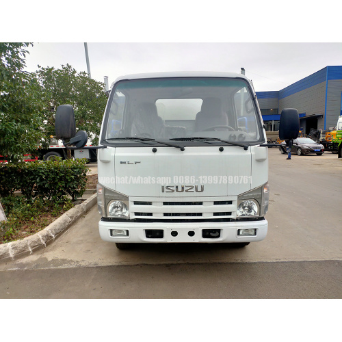 ISUZU ELF 5000L Septic Tank Truck With High Pressure Washing Function