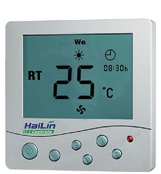 Hailin Controls Fan Coil Thermostat HL8001 Communicating Thermostat