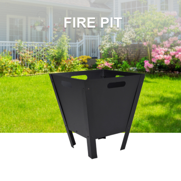 Wood Fire Pit Portable Foldable Firepit Outdoor Fire Pit