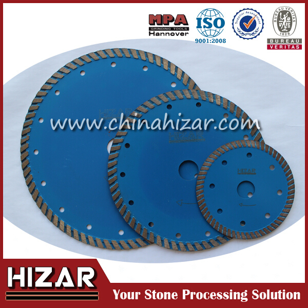Hot sale used granite saws for sale turbo edge diamond saw blade pentagonal blade