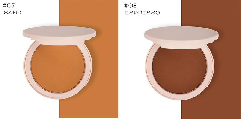 Make up Highlighter Cosmetics Custom Bronzer Face Powder Waterproof Private Label Pressed Powder