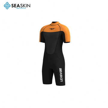 Seaskin High Quality Shorty Wet suit for Men 2mm CR Neoprene Spring Suit Snorkeling Wetsuit