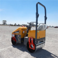 Diesel de roda de aço duplo hidráulico Small Road Roller Preço Fyl-890