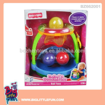 Baby brain development toys mini basketball baby music toy