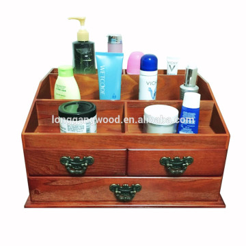 Wooden cosmetics oil receive a case