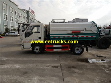3 CBM Foton Bucket Garbage Trucks