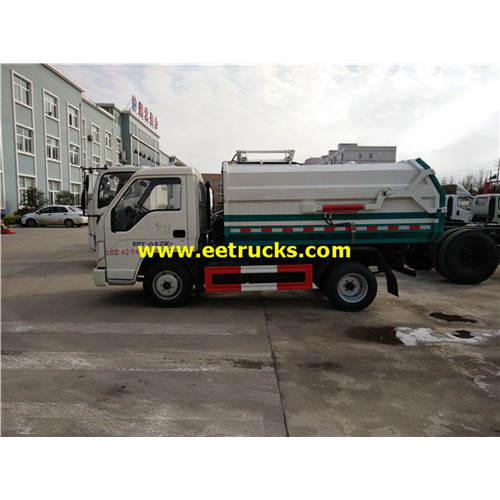 Camions à ordures de 3 CBM Foton Bucket