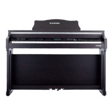 HUANGMA Black Painted Digital Upright Piano with MIDI Function and Multi-voices HD-8838PM