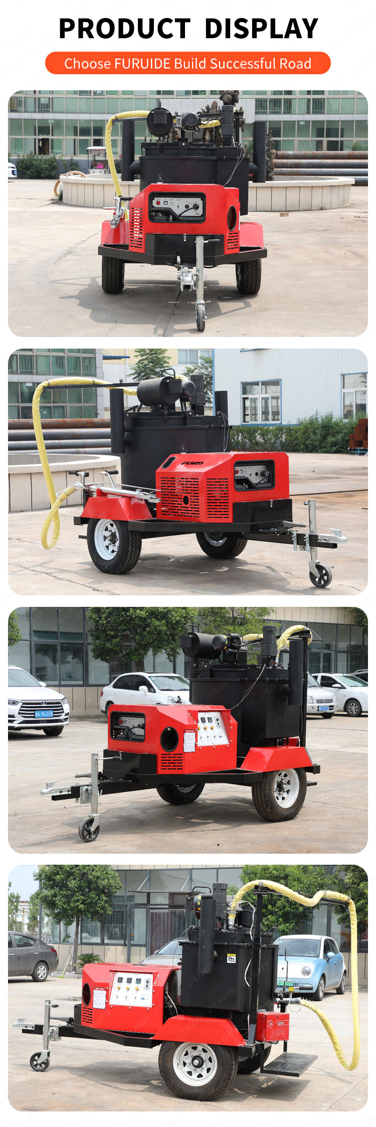 200L asphalt crack sealing machine