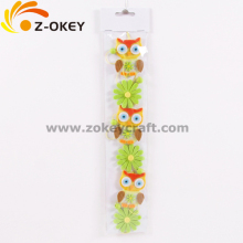 Owl shape decorative felt garland Yiwu hot sale