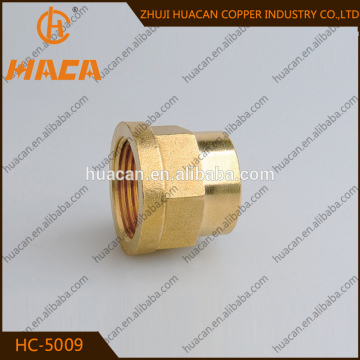 Brass forged thread nipple tube fittings/ brass female fitting