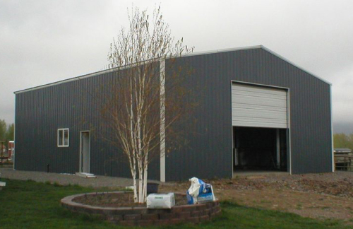 Strukturelle industrielle Stahlgebäude für Werkstatt