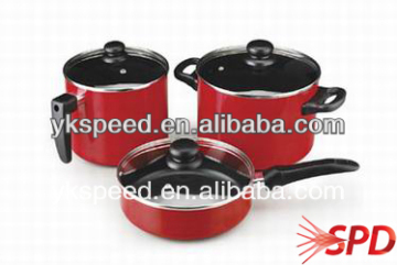 Aluminum closeout cookware set