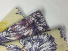 Polyester Spandex Bubble With Silver Lurex Print Fabric