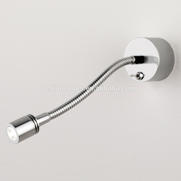 Industrial lamps gooseneck tube LED wall lamps gooseneck led headboard wall lamp for Pakistan inn lighting