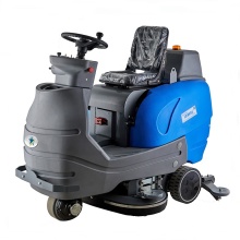CLEANVAC Industrial Warehouse Floor Cleaning Equipment - Scrubbing Machine for Workshop Floors